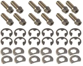 8911a Stage 8 Fasteners Header Bolt Kit - 6pt. 3/8-16 X 1in 12