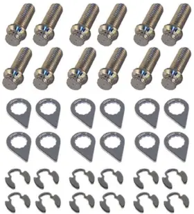 8931 Stage 8 Fasteners Header Bolt Kit - 12pt. 3/8-16 X 1in 12