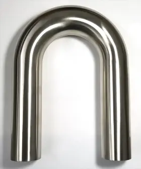 601-05796-1150 Stainless Bros. 2.25 Inch Ss304 180 Mandrel Bend - 1.5d Radius 16ga/.065 Wall