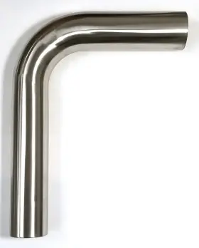 601-06356-1150 Stainless Bros. 2.5 Inch Ss304 90 Mandrel Bend - 1.5d Radius 16ga/.065 Wall 5