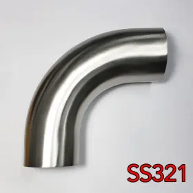 Stainless Bros 701-10256-3100 4in For Ss321 90-degree Mandrel Bend Elbow - 1d Radius