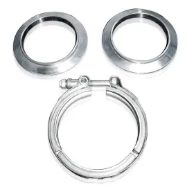 Vbc3 Stainless Works - V-band Kit 3in Includes Clamp And Flanges
