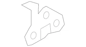 14421aa270 Subaru Genuine Cross Over Pipe Lower Bracket