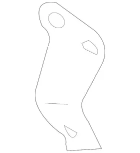 44521aa271 Subaru Genuine Converter And Pipe Hanger