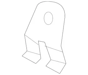 44521aa370 Subaru Genuine Converter And Pipe Hanger
