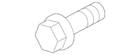 901250076 Subaru Genuine Converter And Pipe Front Bolt