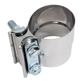 681250 Summit Racing Racing- Stainless Steel Lap Joint Band Clamps 2.50in Diameter