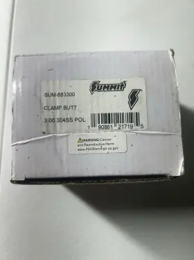 Sum-683300 Summit Sum693250 Clamp Butt