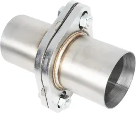 Askfla-c63 Svulk All Out Fab 2.5 Inch Exhaust Flange Repair Pipe Kit 2 Bolts And Gasket Hardware