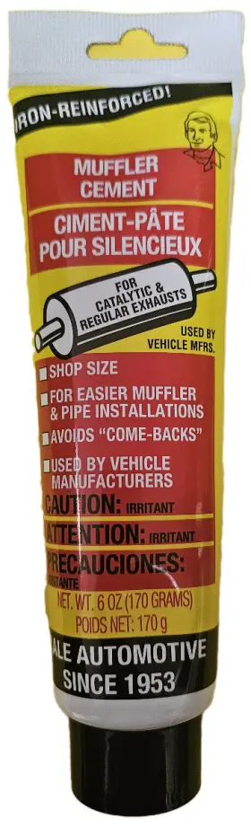 42006-mc1 Tac Yale Mc6 Muffler Cement 6oz Steel Reinforced High Heat Resistant Exhaust Patch