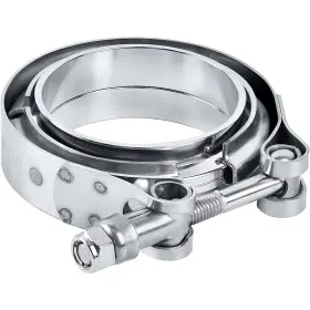 Es01291s3.0 Tembor 8pcs 3inch V-band Flange&clamp Kit Male/female With Ridge Exhaust Steel Ss304