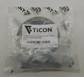 119-06300-2000 Ticon - 2.5 Inch Ss Quick Release V-band Clamp
