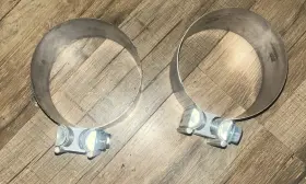 4.312.526 Torctite 2 4 Inch Exhaust Clamps With Hardware Attached