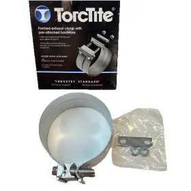 20a-500 Torctite Jx50pla Lot Of 3 New 5 Inch Pre Formed Exhaust Clamps With Hardware