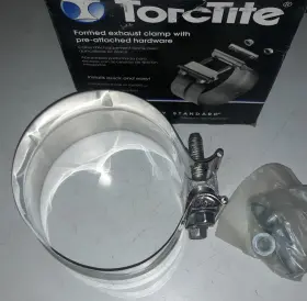 L50sa Torctite 5.00 Inch Exhaust Clamp 304ss New Old Stock From Shop
