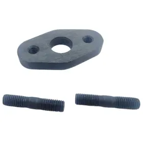 M8x1.25 Tosport Racing 831452146036 Car Toyota Bung Sensor Flange With Studs 2 Bungs 3/8 Thick 1pcs