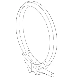 17452-waa02 Toyota Genuine Catalytic Converter Clamp