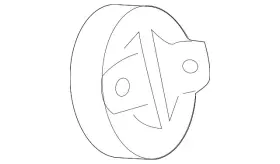 17565-0a160 Toyota Genuine Exhaust System Hanger Front