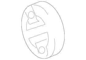 17565-74280 Toyota Genuine Exhaust System Hanger