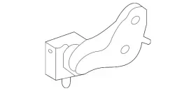 17565-waa04 Toyota Genuine Mount Bracket