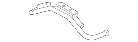 17571-0p230 Toyota Genuine Center Pipe Support Bracket