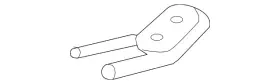 17574-0p110 Toyota Genuine Muffler Rear Bracket