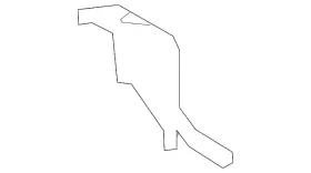 17576-f2010 Toyota Genuine Exhaust System Hanger Bracket