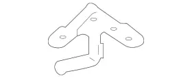 17577-25010 Toyota Genuine Rear Bracket