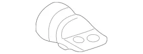 17581-74070 Toyota Genuine Exhaust Bracket