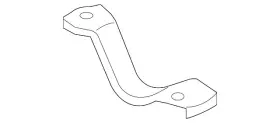17584-0p020 Toyota Genuine Front Pipe Support Bracket
