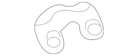 18495-38020 Toyota Genuine Catalytic Converter Bracket