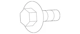 90080-10083 Toyota Genuine Running Board Upper Bolt