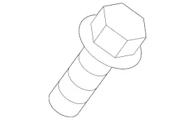 90105-a0102 Toyota Genuine Lower Shield Bolt