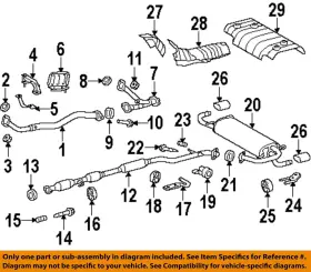 1758131010 Toyota Oem 07-15 Rx350 Exhaust Components-rear Bracket Damper