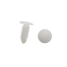 Tucf241011007805 Tuckbold 30pcs White Plastic Rivets 12 X 20mm/0.47 Inch 0.79 D L