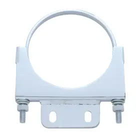 10286 United Pacific Exhaust Clamp 5 Inch Chrome Finish With 1 1/2 X 3 3/8
