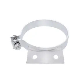 10294 United Pacific Exhaust Clamp 5 Inch Chrome For Peterbilt