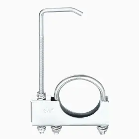 Utwwtu 650076338271 2.5 Inch Universal Exhaust Clamp With Hanger For Car And Truck Pipe