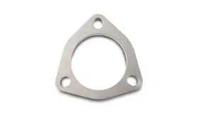 12432 Vibrant Performance Titanium 3-bolt Flange For 3in Id Tubing