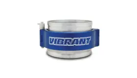 12513b Vibrant Performance Hd Clamping System Assembly For 2in Od Tubing - Blue Clamp