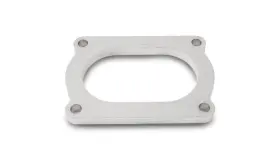13175s Vibrant Performance T304 Ss 4 Bolt Flange For 3in O.d. Oval Tubing