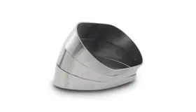 13571 Vibrant Performance Vertical 304 Ss Nominal 3 Inch Oval / 2.35 Centerline Radius 15