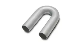 18286 Vibrant Performance 180 Degree Mandrel Bend 1.75 Inch O.d. X 6 Clr 304 Stainless Steel