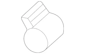 Volkswagen 1k0-253-141-r Genuine Exhaust Tail Pipe Clamp