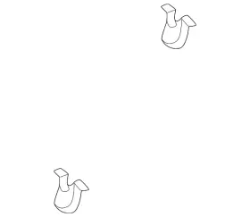 443-253-149-b Volkswagen Genuine Exhaust System Hanger