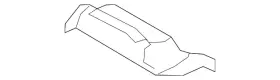 561-803-545 Volkswagen Genuine Muffler Bracket