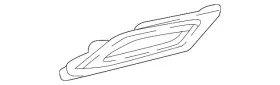 5nn-807-055-9b9 Volkswagen Genuine Insert Panel
