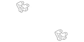 5q0-253-144-ag Volkswagen Genuine Rear Bracket
