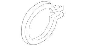 5q0-253-725-h Volkswagen Genuine Converter And Pipe Clamp