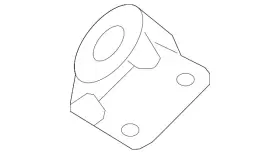 7l0-253-144-b Volkswagen Genuine Exhaust System Hanger Bracket